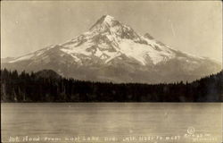 Mt. Hood From Lost Lake Scenic, OR Postcard Postcard