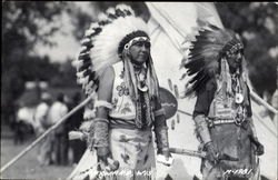 Native American Indians Hayward, WI Native Americana Postcard Postcard