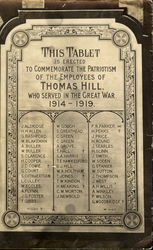 WWI Tablet Postcard