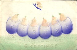 Easter Greetings Postcard