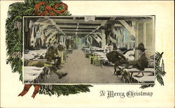 A Merry Christmas Postcard Postcard