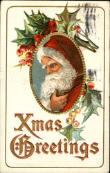 Xmas Greetings Postcard