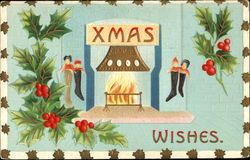 Xmas Wishes Postcard