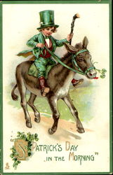 St. Patrick's Day In The Morning Postcard