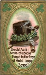 Auld Lang Syne Postcard