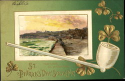 St. Patrick's Day Souvenir Postcard