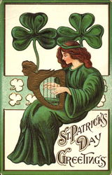 St. Patrick's Day Greetings Postcard