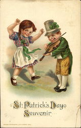 St. Patrick's Day Souvenir Postcard