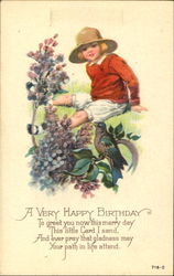 A Very Happy Birthday Postcard