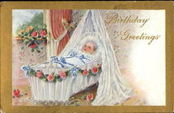 Birthday Greetings Postcard