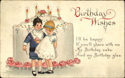 Birthday Wishes Postcard Postcard