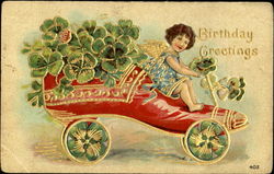 Birthday Greetings Postcard