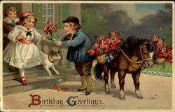 Birthday Greetings Postcard