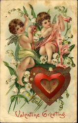 Valentine Greeting Postcard