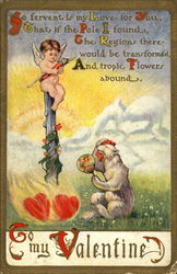 To My Valentine Postcard