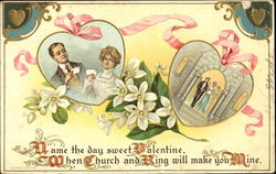 Sweet Valentine Postcard