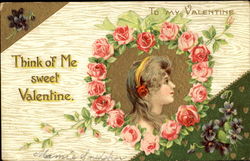 To My Valentine Postcard