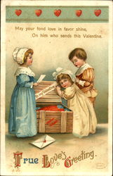 True Love's Greeting Children Postcard Postcard