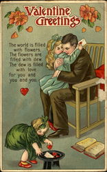 Valentine Greetings Postcard