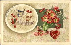 To My Valentine To Greet You Postcard