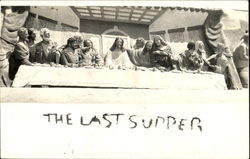 The Last Supper Religious Postcard Postcard