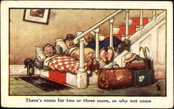 There's Room For Two Or Three More So Why Not Come Postcard