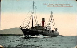 S. S. Bruce Boats, Ships Postcard Postcard