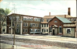 Pillsbury's Shoe Factory Postcard