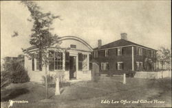 Storrowton Village Eddy Law Office And Gilbert House West Springfield, MA Postcard Postcard