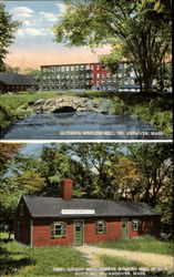 Sutton's Woolen Mill North Andover, MA Postcard Postcard