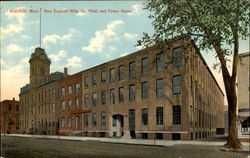 New England Whip Co. Plant And Power House Westfield, MA Postcard Postcard