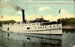 S. S. Middletown New York Steamers Postcard Postcard