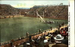 Yale Foot Ball Game New Haven, CT Postcard Postcard