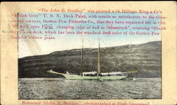 Schooner John R. Bradley Photographed At Etah Greenland Sailboats Postcard Postcard