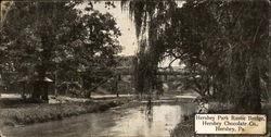 Hershey Park Rustic Bridge Pennsylvania Postcard Postcard