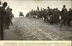 Vanderbilt Race Auto Racing Postcard Postcard