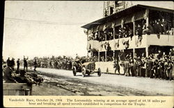 Vanderbilt Race Auto Racing Postcard Postcard