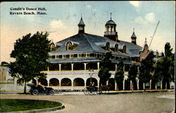 Condit's Dance Hall Revere Beach, MA Postcard Postcard