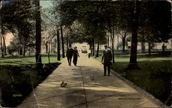 Scene In Capitol Park Harrisburg, PA Postcard Postcard