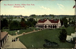 New Woman's Building, Willow Grove Park Postcard