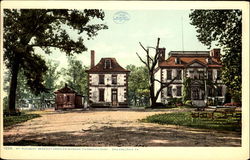 Mt. Pleasant Benedict Arnolds Mansion, Fairmount Park Postcard