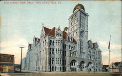 Boys Central High School Postcard