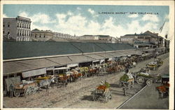 French Market Postcard