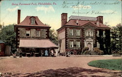 Dairy, Fairmount Park Postcard