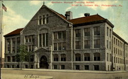 Southern Manual Training School, Broad & Jackson Sts. Postcard