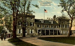 Strawberry Mansion, Fairmount Park Postcard