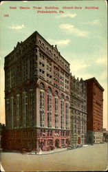 Real Estate Trust Building Postcard