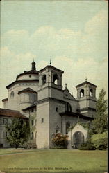 Entrance Pennsylvania Institute For The Blind Postcard