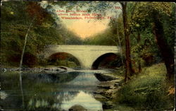 Allen Lane Bridge Philadelphia, PA Postcard Postcard