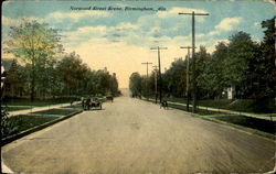 Norwood Street Scene Birmingham, AL Postcard Postcard